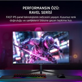 Resim James Donkey Ravel R40 24'' 240hz 0.5ms Fast Ips Fhd Gaming Monitör Ölü Piksel Garantili 