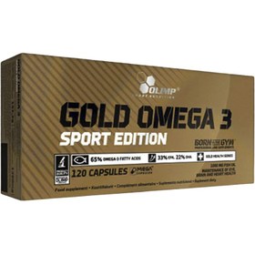 Resim OLİMP Gold Omega-3 Sport Edition 120 Kapsül 