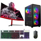 Resim Turbox TX4694 Intel Core I5 10400F 16GB Ram 512GB M.2 Nvme SSD 4gb RX560 23.6 Curved Freedos Oyuncu Masaüstü Bilgisayar 