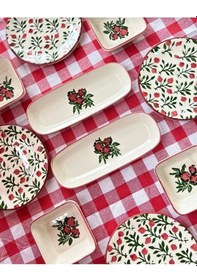 Resim Hande Made Nar 4 Kişilik 10 Parça Kahvaltı Seti Çok Renkli 