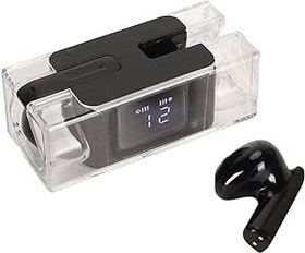 Resim Dil Tercüman Kulaklıkları, Gerçek Zamanlı Dil Tercüman Kulaklıkları 144 Dilde Bluetooth Kulaklıklar, Seyahat İşi Için Anında Ses Tercüman Cihazı (Siyah) 