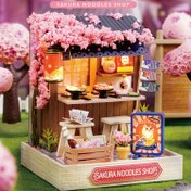 Resim 1 adet DIY Minyatür Bebek Evi Seti, 3D Ahşap El Yapımı Kitap Destekleri Seti, El Yapımı Masaüstü Dekoru, Kitaplık Süsü, Mini Ev Modeli, Yetişkin Oyuncak Evi, Doğum Günü, Noel, Şükran Günü, Yeni Yıl Hediyesi 