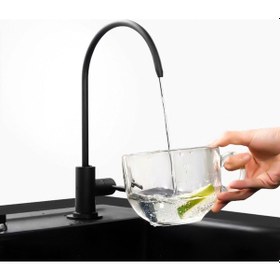 Resim Su Arıtma Cihazları Için Mat Siyah Lüks Musluk 2021 Model 458629996 