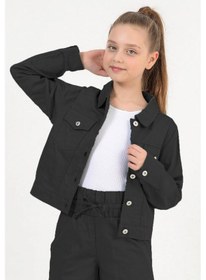 Resim Dmb Kids Kız Ceket 24ydmb0051 Siyah 