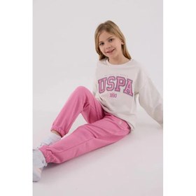 Resim U.S. Polo Assn. Kız Çocuk Eşofman Takımı US2312-4-V1 (US2312-4-V1) 