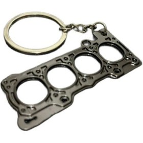 Resim Silindir Model Metal Anahtarlık 