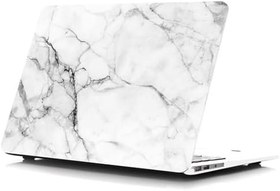 Resim McStorey Macbook Air Kılıf 13 inç Mermer11NL Eski USB Girişli Model 2010-2017 A1369 A1466 ile Uyumlu R-08 