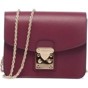 Resim Bordo Deri Kadın Çapraz Askılı Çanta - S24K1BC78972-X31 