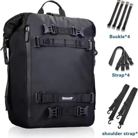 Resim Rhinowak 10LT Motosiklet Kuyruk Çantası 