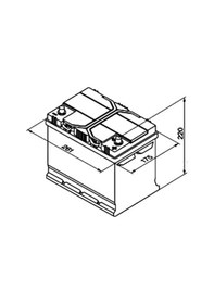 Resim Varta Akü 12V 70 Ah Amper E23 630A / 545753150 