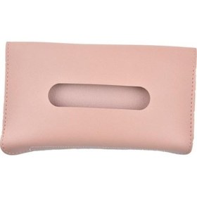 Resim Pembe Şık Vizör Doku Tutucu Aşınmaya Dayanıklı Mükemmel İşçilik Mağaza Kağıt Havluları 