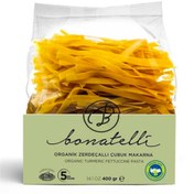 Resim BONATELLİ Organik Zerdeçallı Çubuk Makarna 400g 