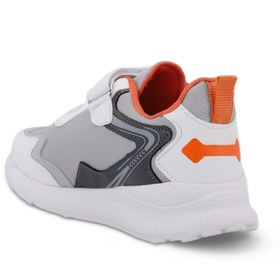 Resim Slazenger KAOR KTN Kız Çocuk Sneaker Ayakkabı Gri / Turuncu 