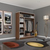 Resim Kenzlife giysi dolabı necmettin 150*120*40 cvz gardırop 