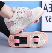 Resim Maoyaya Çocuk Patenli Spor Ayakkabı Um4463, Pembe Yurt Dışından Satış Pembe 