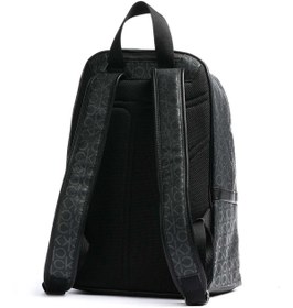 Resim Calvin Klein Round Bp W/Pckt Erkek Sırt Çantası Black Mono - Black Mono / STD 