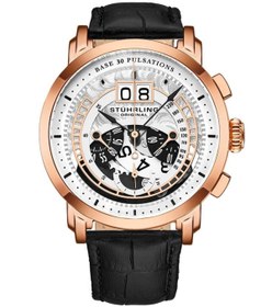 Resim Stührling 928.02 44mm Isviçre Üretimi Erkek Kol Saati 