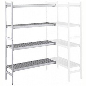 Resim Electrolux Professional Köşe Tip Etejer 373x1932 MM H=1700 MM ACS1928 