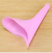 Resim Kırmızı Kadın Acil Portatif Pisuar Acil Saha Ayaklı Pisuvar Pisuvar Kırmızı 