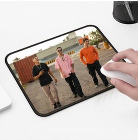 Resim Kişiye Özel Karikatürlü Fotoğraf Baskılı 33x28 Cm Mousepad Kaymaz Taban Rahat Konforlu Mouse Pad 