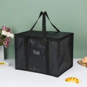 Resim Shenzhen Xin Xin Insüllendirilmiş Araba Taşınabilir Öğle Yemeği Cooler Folding Insulated Picnic Ice Bag Zipper Picnic Camping Tin Foil Food Bag (Yurt Dışından) 