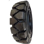 Resim mileway 28x9-15 (8.15-15) Milevay Perfecto Siyah Sekmanlı Dolgu Forklift Lastiği 