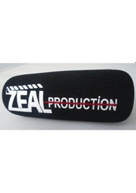 Resim Ince. Uzun Mikrofon Süngerine Logo Baskı 