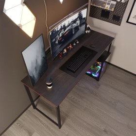 Resim Oyuncu Masası - Bilgisayar Masası - Gamer Masası - Gaming Masa 60X160 cm 