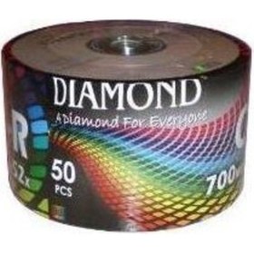Resim DİAMANDO Diamond Cd-r 700 Mb 80 Min 52x Boş Cd 50'li Paket 