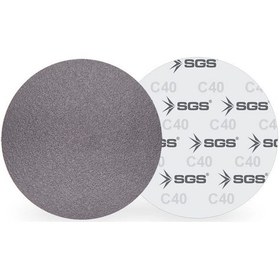 Resim Sgs Cırtlı Zımpara 115mm Sc 120kum 