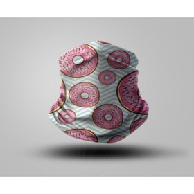 Resim Buffalo Pembe Unisex Motosiklet Bandanalar 