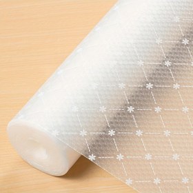 Resim 1 Rulo, Su Geçirmez ve Kaymaz EVA Raf Astarı, Çok Amaçlı Dolap Çekmece Astarı, Dolap Astarı, Mutfak, Buzdolabı, Masa, Gardırop, Ayakkabı Dolabı, Tek Kullanımlık Kesme Tahtası, Mutfak Malzemeleri, Açık Hava Kamp Malzemeleri, Raf Astarları 
