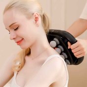 Resim robo 8 Başlıklı Şarjlı Isıtmalı Masaj Aleti 