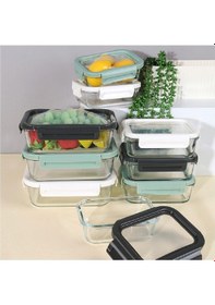 Resim Arow Freeze 1500 Ml Cam Saklama Kabı Bej 