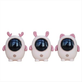 Resim Bueattuh 3pcs Karikatür El Sıcaklık Taşınabilir USB Şarj Edilebilir Dijital Soba El Isırıcıları Mini Elektrikli Isıtıcı Pembe (Yurt Dışından) 