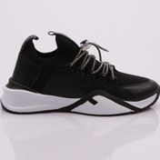Resim Dgn Kadın Taş Işleme Bağcık Sneaker Siyah 161253363 