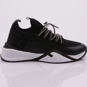 Resim Dgn Kadın Taş Işleme Bağcık Sneaker Siyah 161253363 