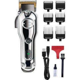 Resim Aprilla Ahc-5050 Titanium Pro Su Geçirmez Islak Kuru Tıraş Makinesi Gri Renkli 