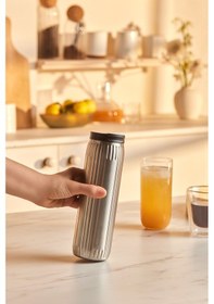 Resim Karaca Rimo Sızdırmaz Çelik Termos 600 Ml Inox Gümüş 