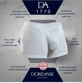 Resim Doreanse Erkek Modal Torbalı Ince Bel Bantlı Normal Paça Boxer 1 