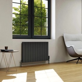 Resim Lojimax Alüminyum Dekoratif Radyatör Turquoise 600X1230MM 13 Dilim Dokulu Antrasit Gri | 1514 W Yüksek Isıl Güç | 5 Yıl Üretici Garantisi 