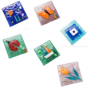 Resim Limitless Trade 3 Adet Dekoratif Cam Gider Kapağı Banyo Süsü 