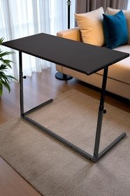 Resim Koltuk Kenarı Hodbeod Yükseklik Ayarlı Geniş Çok Amaçlı Zigon Laptop Sehpası 