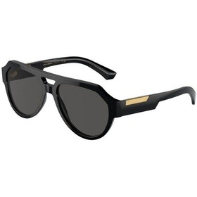 Resim Dolce Gabbana Dg4466 50187 56 Erkek Güneş Gözlüğü Siyah 