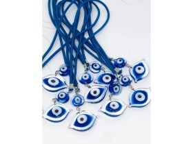 Resim 2 Adet Şeffaf Göz Şekilli Cam Araba Nazarlık, Cam Araba Süsü, Cam Araba Aksesuarı Araba Hediyesi 