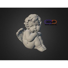 Resim Melek Heykeli Heykel 3d Tarama Plastik Aparattır 