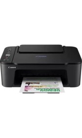 Resim Canon Pıxma E3440 Çok Fonksiyonlu Yazıcı 1 Kartuş ile 10 Sayfa Giriş Siyah Renkli Baskı 