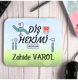 Resim Diş Hekimine Özel Isimli Mouse Pad 