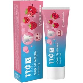 Resim Tto X Çocuk Çilekli Diş Macunu 75 Ml-2514 