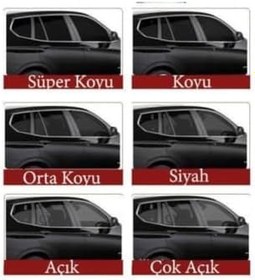 Resim Orta Siyah Cam Filmi 75 Cm X 1 metre 